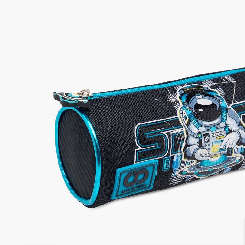 sami_studio Pouch-Space-Collection-1 Cmprt With Zip- (Polyester ) Multicolor \ 22X8X8 - Image 4